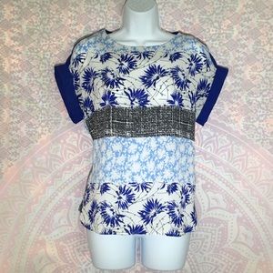 KIM ROGERS petite medium loose fitting blouse